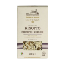 Risotto con Porcini e Melanzane